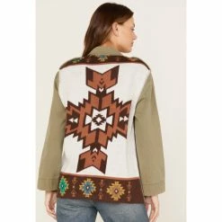 Country Outfitter Shop 3 Outlet 🎁 Wild Moss 👩 Women's Knit Back Western Jacket Olive ❤️